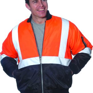 Huski Bomber Jacket Orange