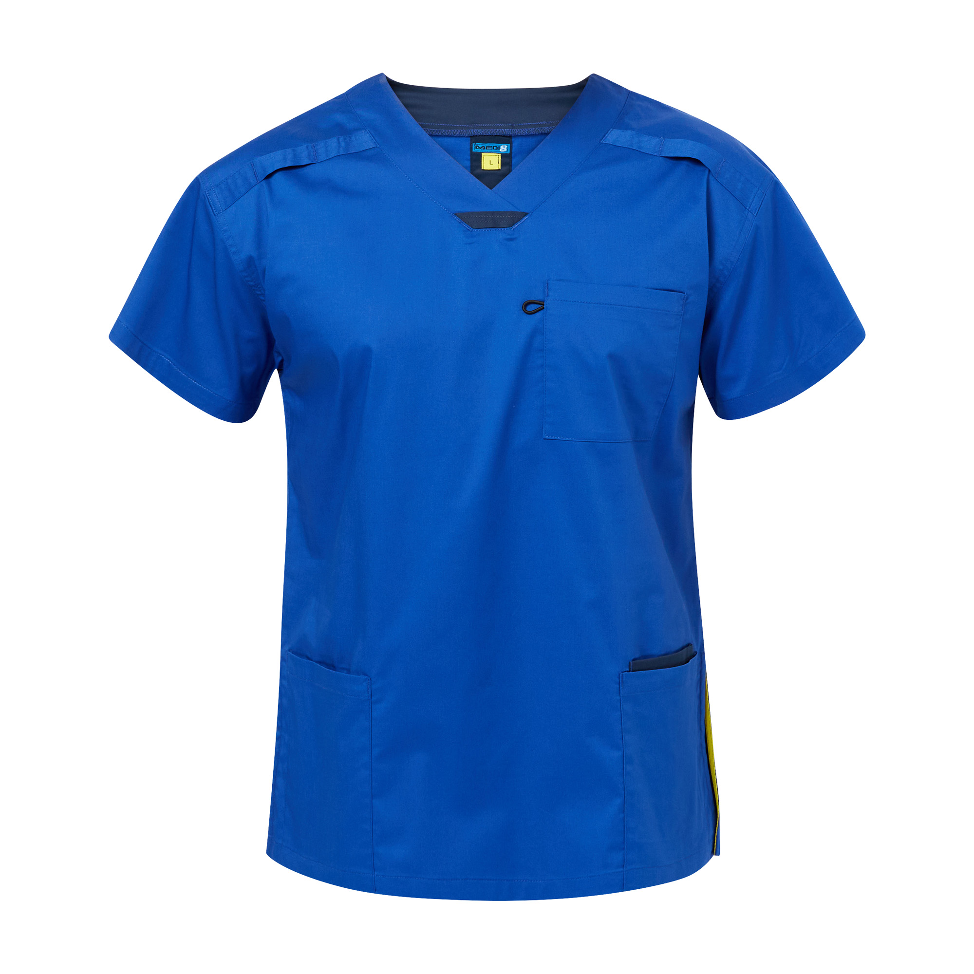 MEDI8 Unisex Scrub Top Short Sleeves - Image 5