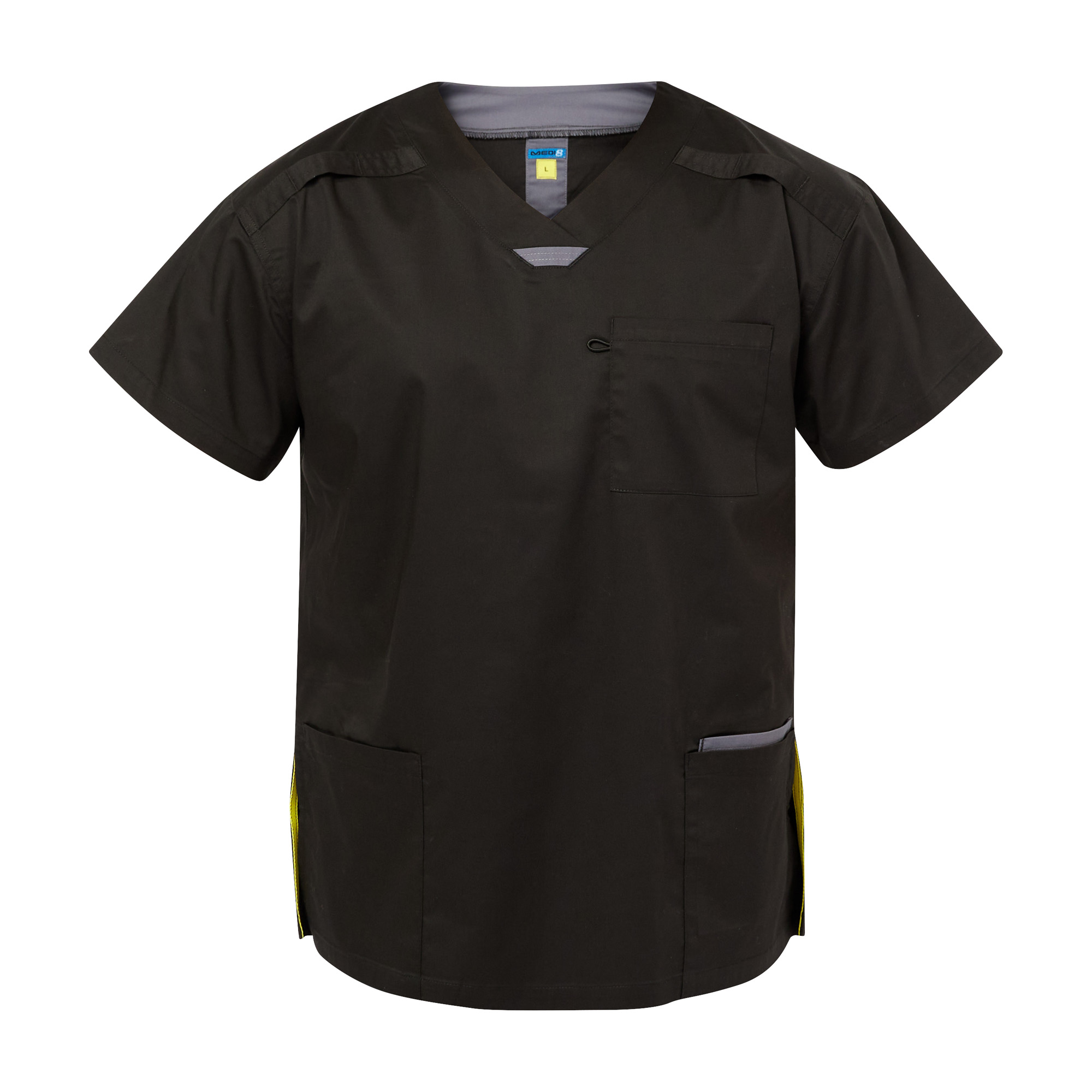 MEDI8 Unisex Scrub Top Short Sleeves - Image 3