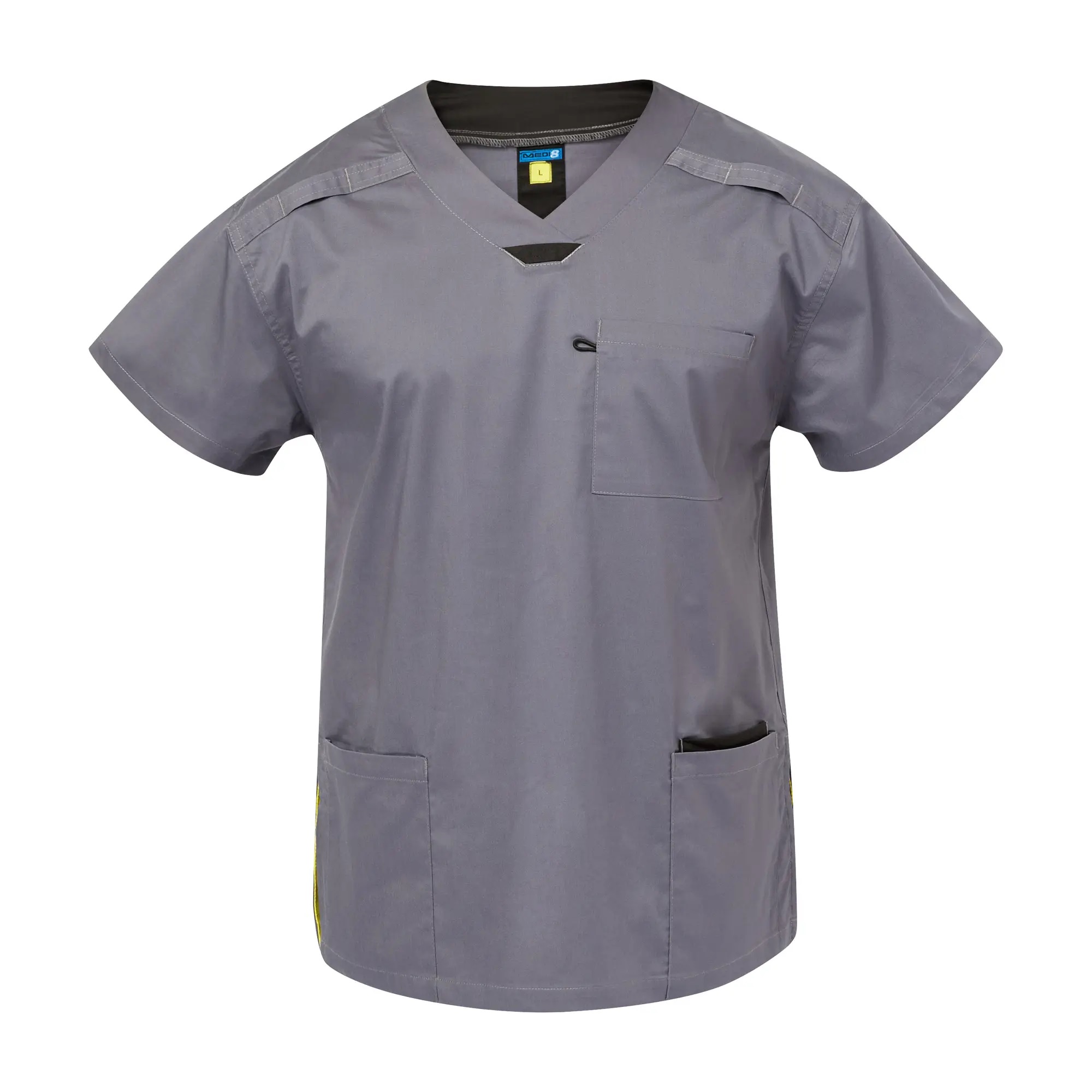 MEDI8 Unisex Scrub Top Short Sleeves - Image 2