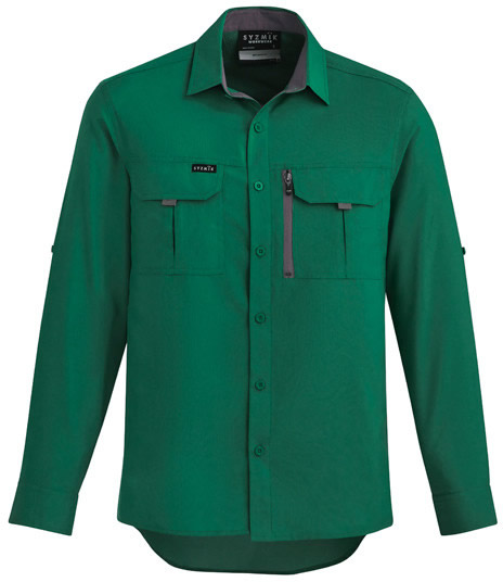 Syzmik Ladies Outdoor Long Sleeve Shirt - Image 4