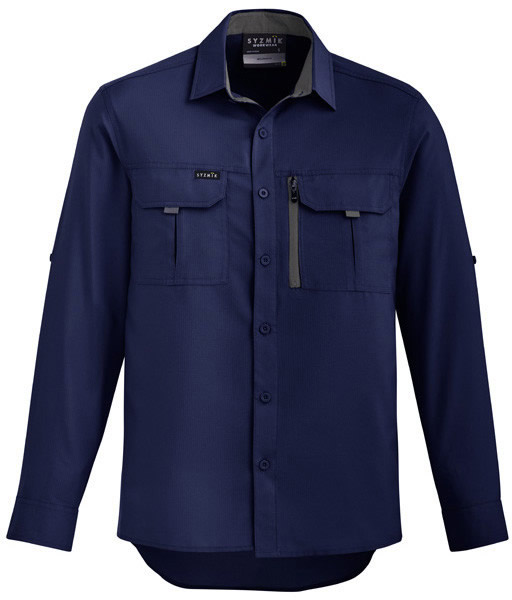 Syzmik Ladies Outdoor Long Sleeve Shirt - Image 3